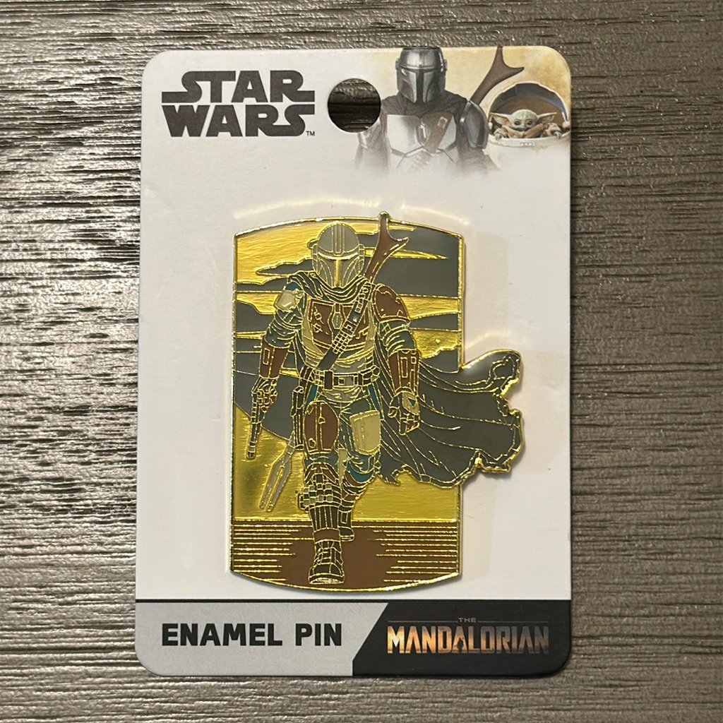 Loungefly - Din Djarin Walking Sunset - Star Wars Mandalorian Pin- Kraken Le 600 30$
